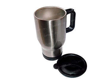 THERMOS FOR CAR 450 ML - SILVER