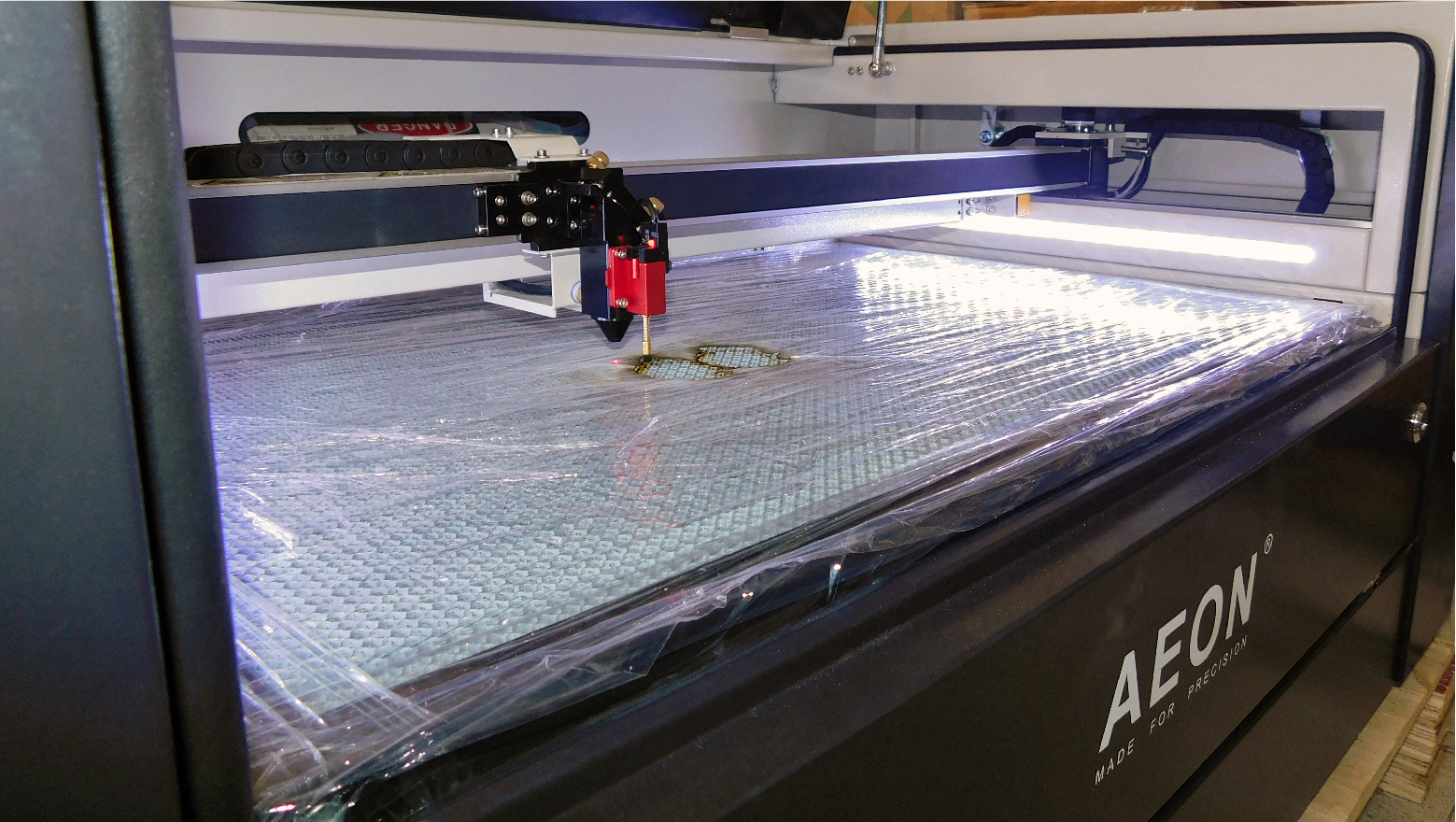 Calibración Maquina laser Co2